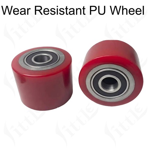 Pallet truck wheel white - truck,