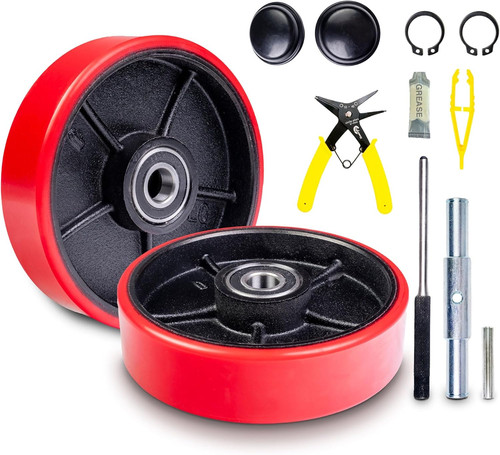 Pallet jack steering - jack, wheels