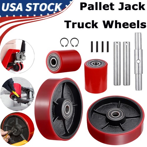 Pallet jack truck steer load - pallet,
