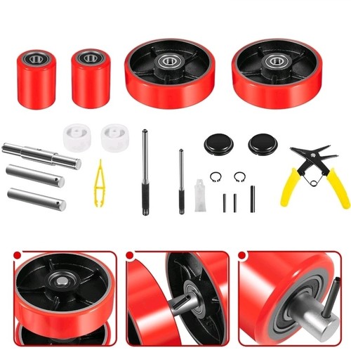 Pallet jack wheel - pallet,