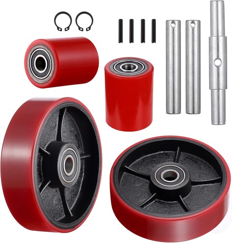 Pallet jack truck wheels - truck,