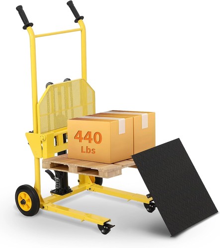 Hydraulic material lift - material,