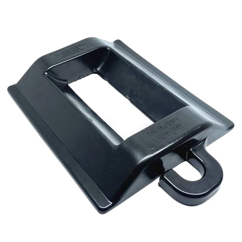Pallet truck chock stop - chock, black