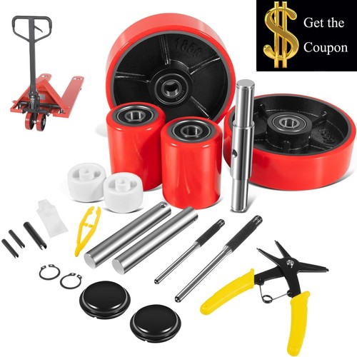 Pallet jack truck wheels - pallet, jack/truck