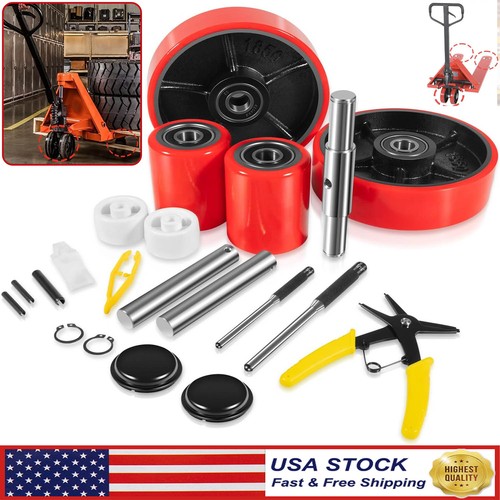 Pallet jack truck wheels - truck,