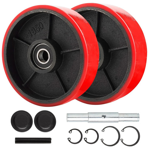 Pallet jack wheels truck - pallet, wheels/truck